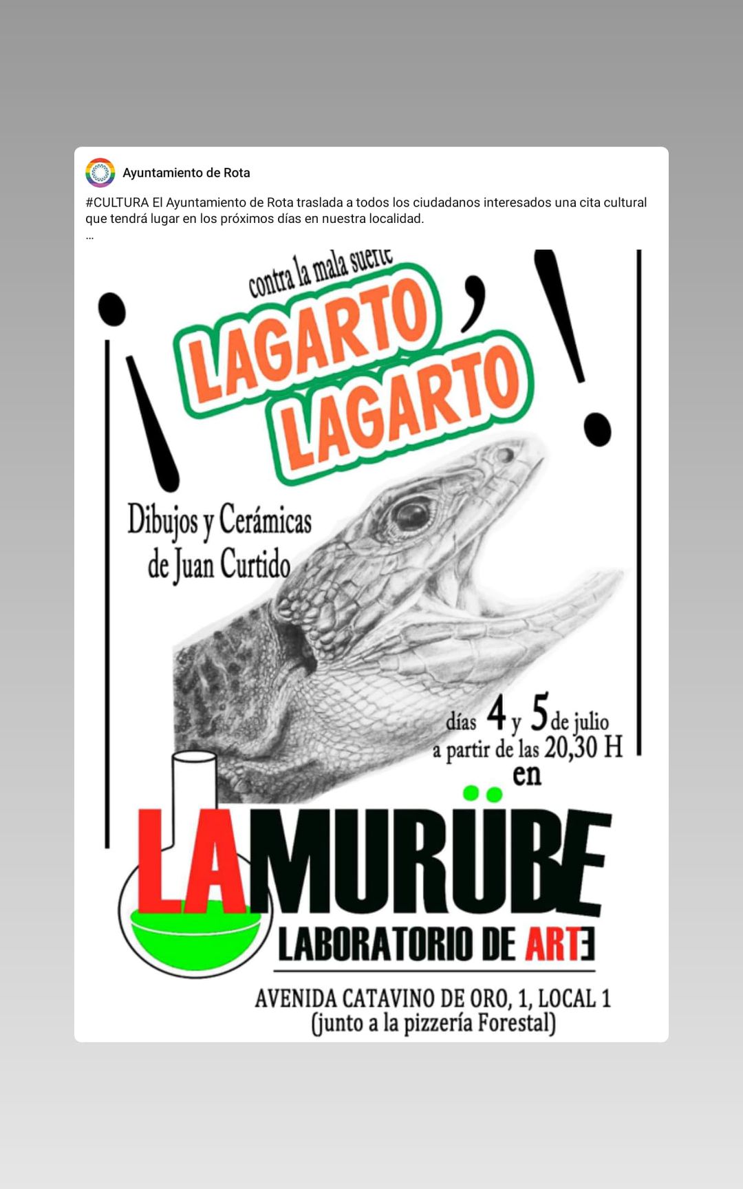 "¡Lagarto, Lagarto!" de Juan Curtido