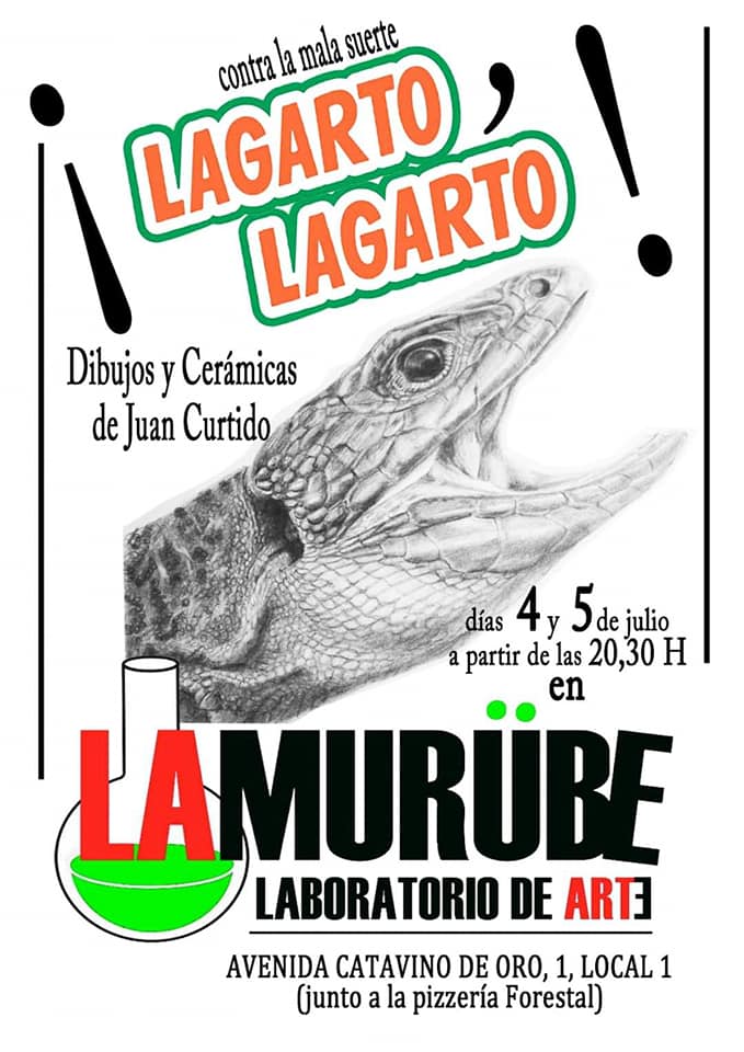 Exposición "¡Lagarto, Lagarto!" de Juan Curtido